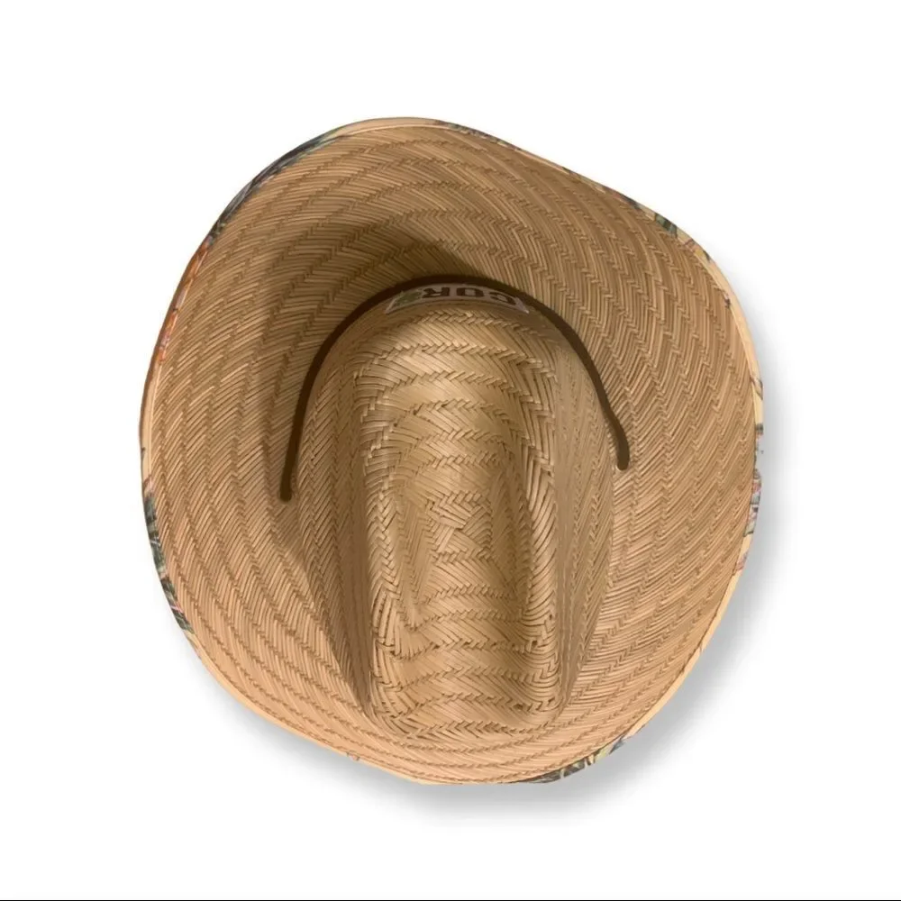 NWT COR Surf Straw Lifeguard Sun Hat